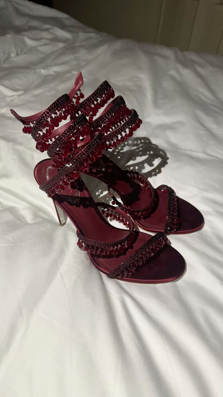 GISELE HEELS - RED