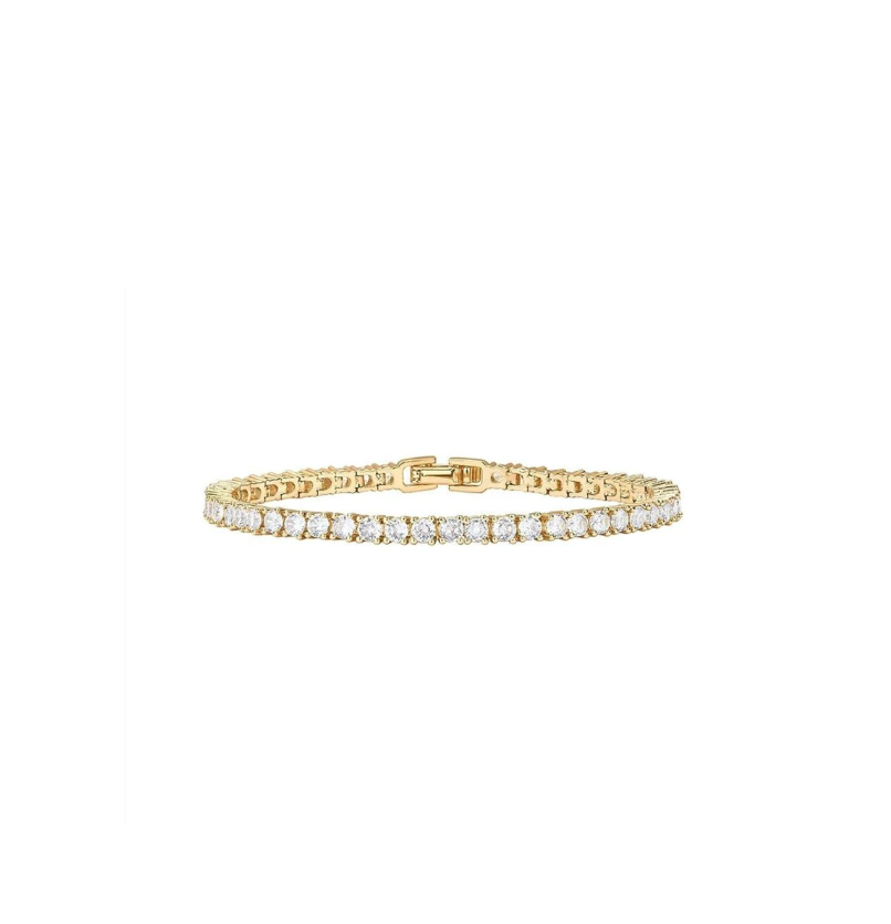 ASH TENNIS BRACELET - GOLD