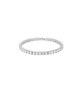 ASH TENNIS BRACELET - SILVER