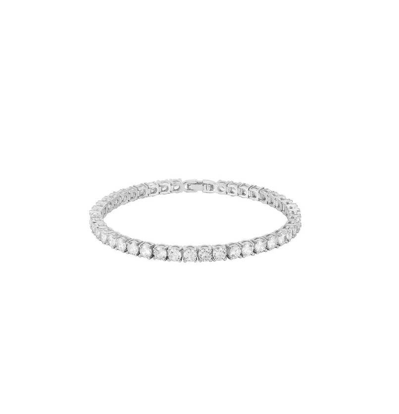 ASH TENNIS BRACELET - SILVER